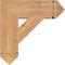 Ekena Millwork Traditional Arts & Crafts Smooth Bracket, Western Red Cedar, 5 1/2"W x 20"D x 20"H BKT06X20X20TRA03SWR - alternate 4